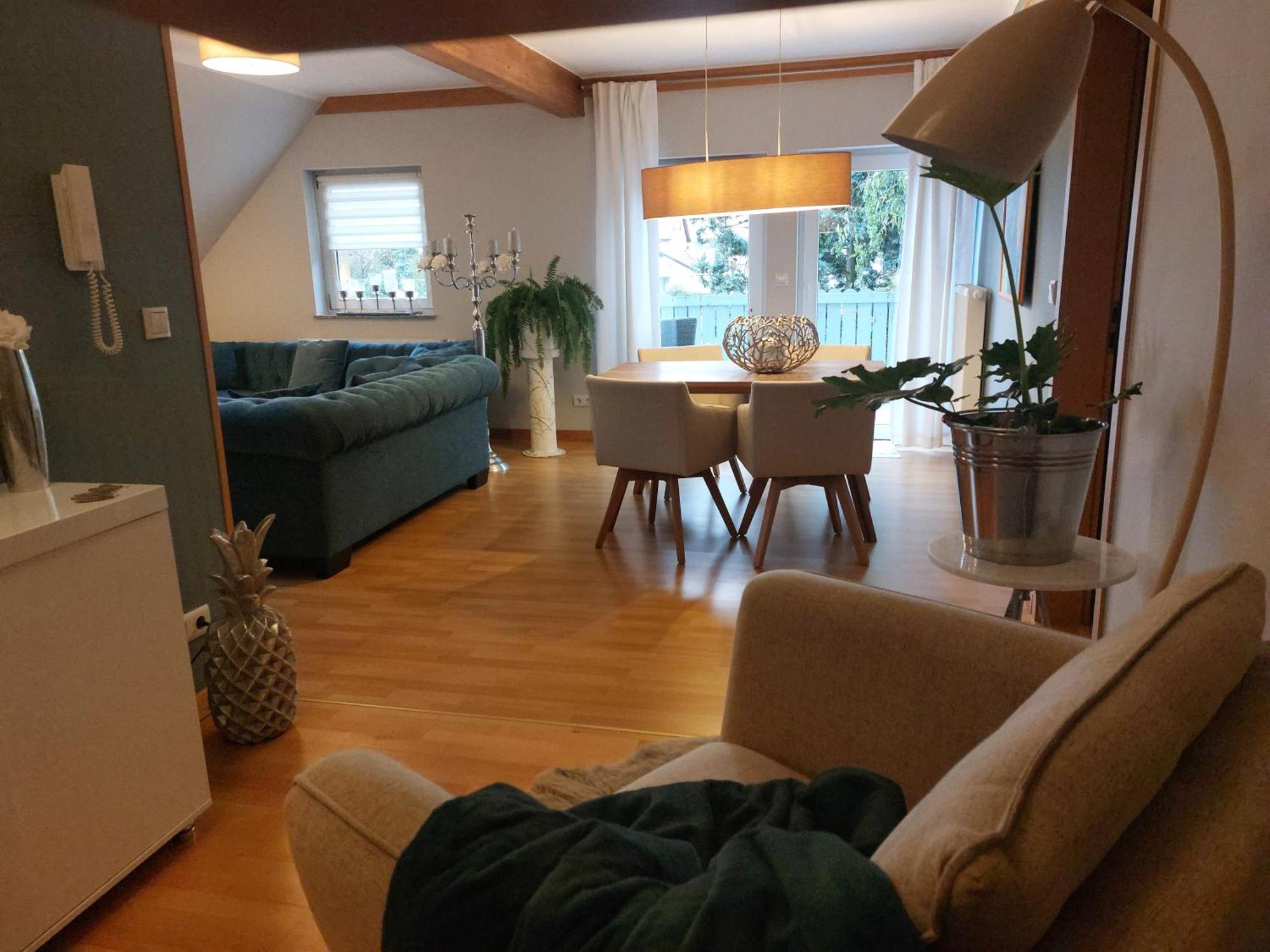 Ferienwohnung Zur Himmelsscheibe New Art Ziegelroda Bagian luar foto