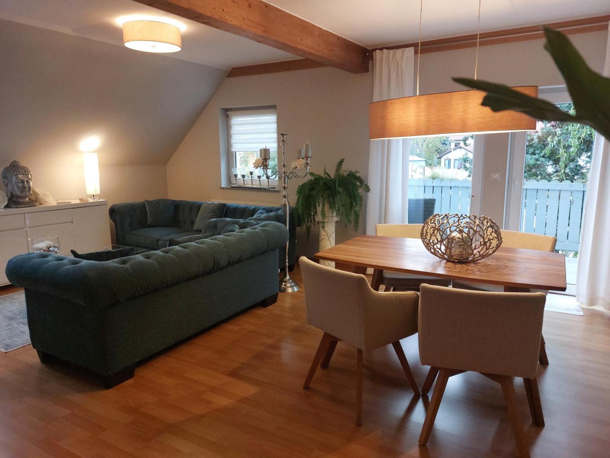 Ferienwohnung Zur Himmelsscheibe New Art Ziegelroda Bagian luar foto